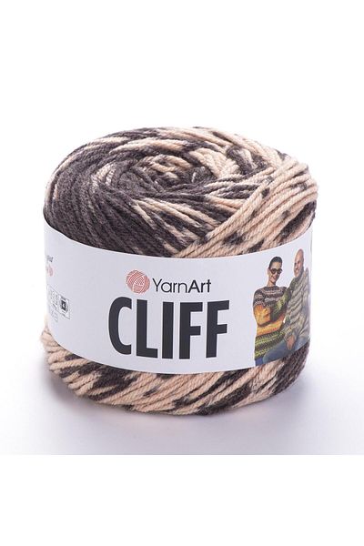 Yarnart Cliff Marbled Hand Knitting Yarn - Marbled-8307