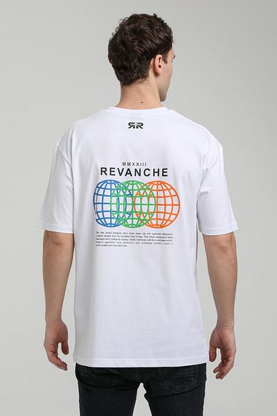 NEW WORLD POLO Crew Neck White Oversize T-Shirt 23ssm20332