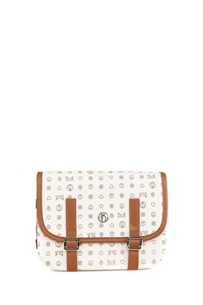 Bilik Deri Монограма Бежево-коричнева жіноча сумка через плече IV Z-24-MN