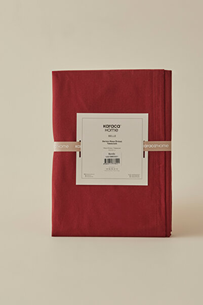 Karaca Home Burgundy Dertziz Table Cloth