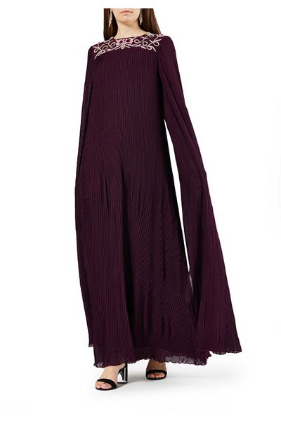 Amri Embroidered A-line dress