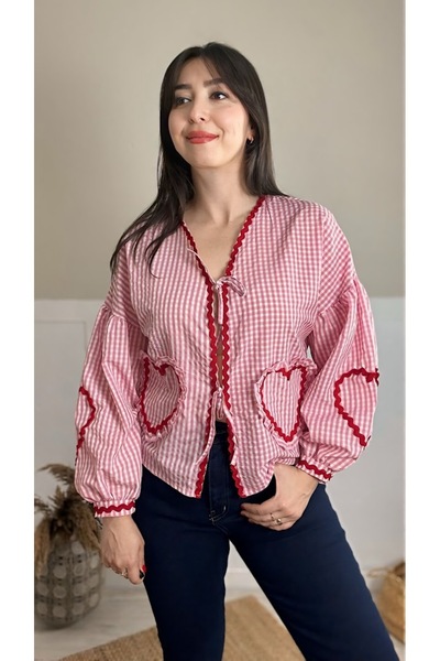 Muaz PÖTİKARE PEMBE GÖMLEK