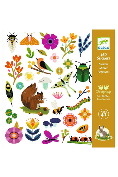 djeco Stickers - Garden
