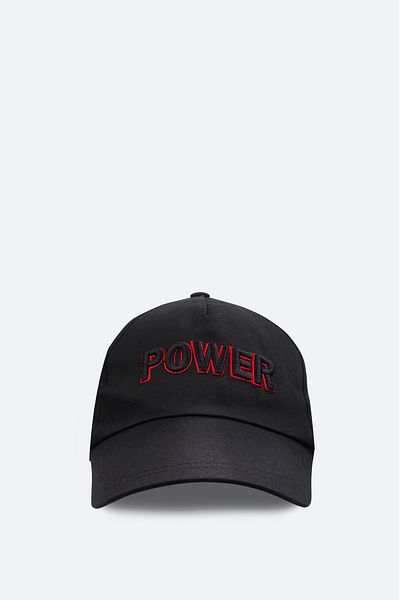 Avva Men's Black 100% Cotton Embroidered Sports Cap A31Y9204
