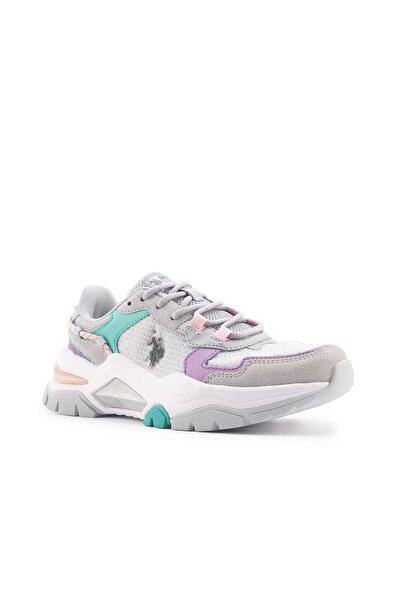 U.S. Polo Assn. Vincent Women's Gray Sports Shoes Sneaker