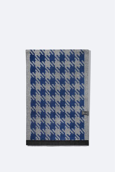 Avva Ανδρικό σάλι με φούντα Navy Blue A32Y9411