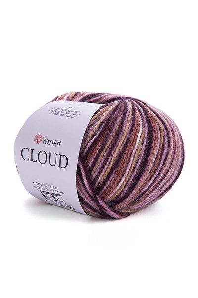 Yarnart Πλεκτό νήμα Cloud Marbled Hand - Marbled 5307