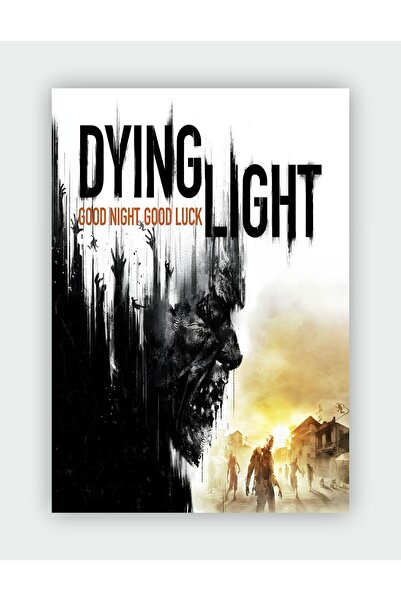 fırsatlar diyarı Dying Light - Good Night Good Luck Game Duvar Posteri - Kalı...