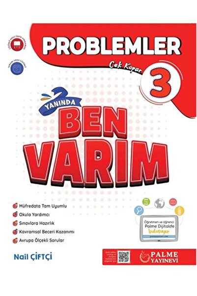 Palme Yayınevi PALME 3.SINIF PROBLEMLER SORU YANINDA BEN VARIM *YENİ*