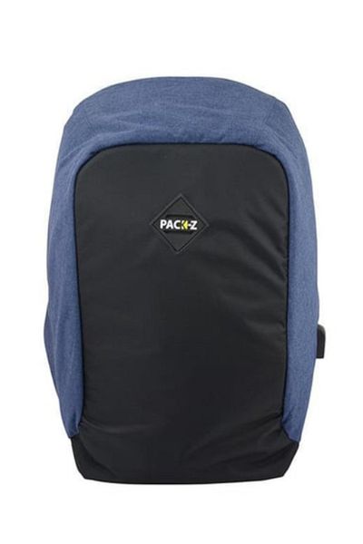 GLANCE Packz Safe Navy Blue School Bag