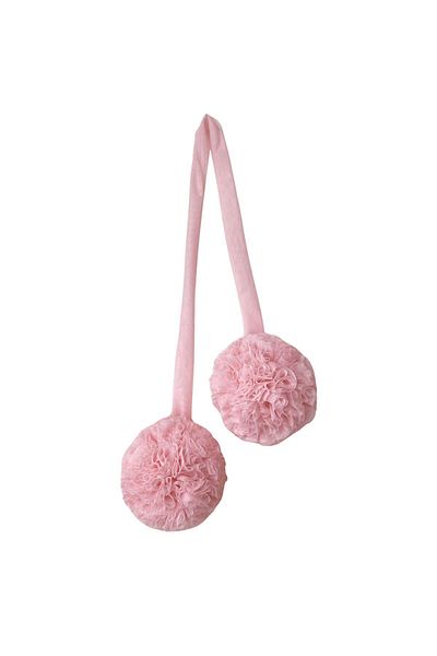 PAMUKA Tulle Twin Pompom Pink