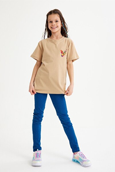 CC STORE Παιδικό μπλουζάκι με στάμπα πεταλούδας 5-15 ετών