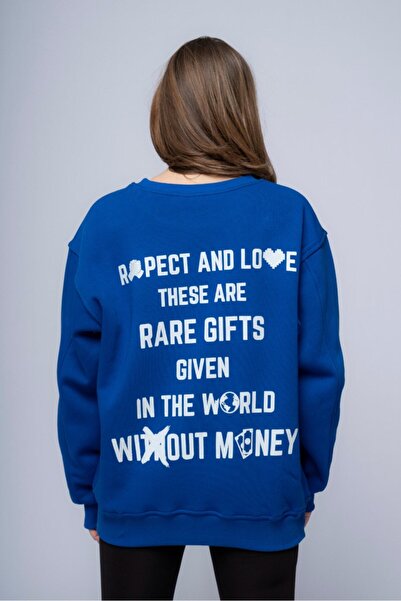CC STORE Φούτερ Respect & Love Oversize Unisex Crew Neck