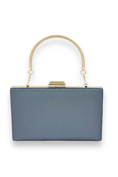 MidStore اللون الأزرق الداكن غير خدش غير بصمة ماتي الساتان فستان سهرة حقيبة حقيبة سهرة محفظة مخلب الزفاف