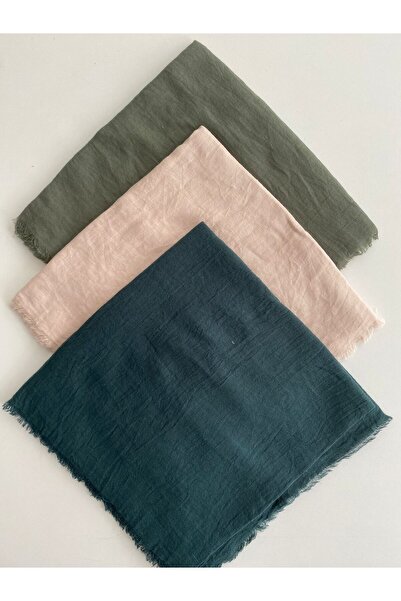 Eyfel 3 Pieces Thin Aerobin Cheesecloth - Writing