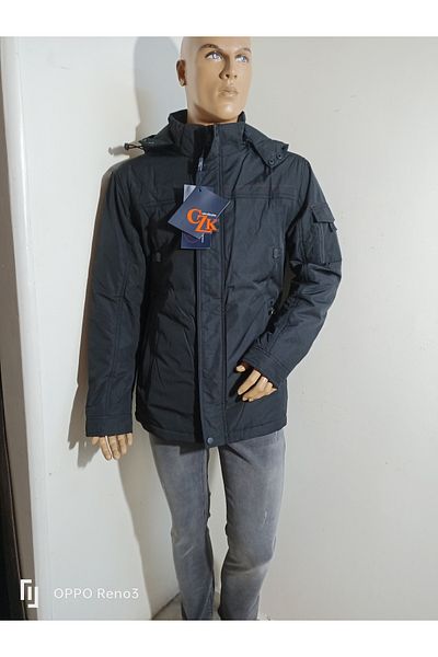 CZK Plus Size Coat with Fur Inside and Hoodie