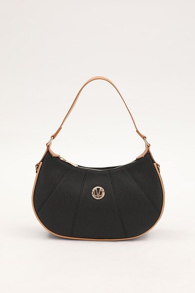 Levidor Black-Camel Honeycomb Printed Handbag 930199