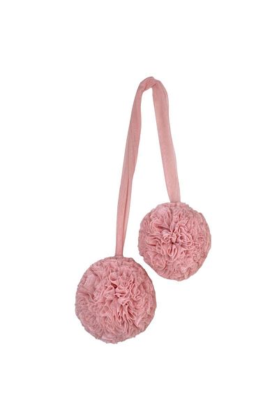 PAMUKA Tulle Twin Pompom Blush