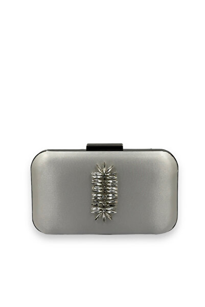 Wedding Fashion Geantă pentru rochie de seară din satin ecru - portofoliu pen...