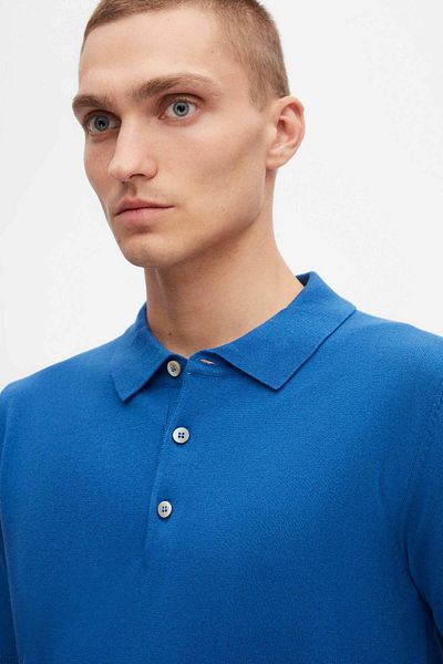 Tween Pulover Saks Blue 100% bumbac