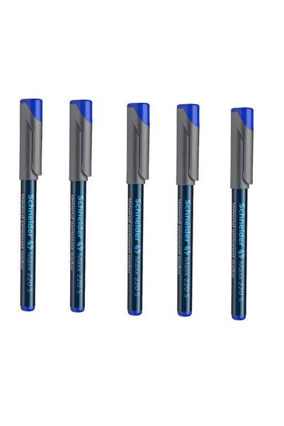 SCHNEIDER MAXX 220 S ASETAT KALEMİ 0,4 MM MAVİ ( 4 Adet )