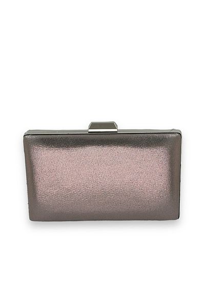 MidStore Platină Gri Antracit Importat Tencuială Satin Strălucitor Geantă pentru rochie de seară Geanta de seară Henna Logodnă de nuntă