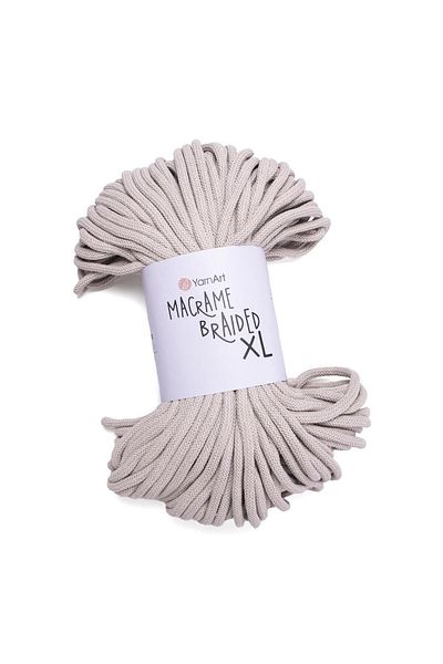 Yarnart MACRAME BRAIDED XL - ΚΡΕΜΑ ΣΧΟΙΝΙΟΥ ΜΑΚΡΑΜΕ-753
