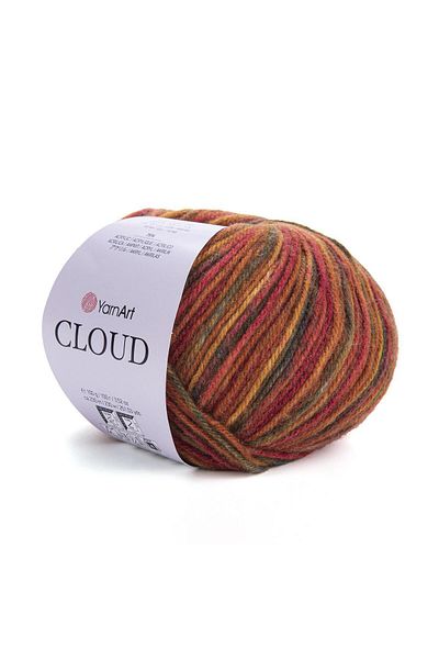 Yarnart Ebruli Hand Knitted String Cloud - Ebruli-9204