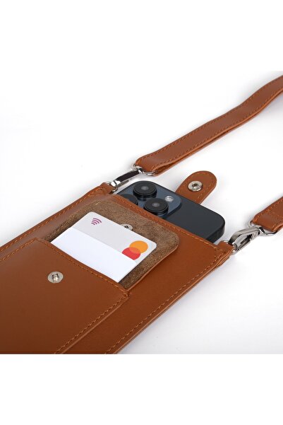 Atelier Tana Omuz Askılı Telefon Çantası / Kart Bölmeli