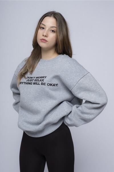 CC STORE Hanorac oversize unisex cu guler rotund