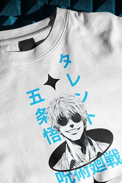 CC STORE Gojo Satoru & JUJUTSU KAISEN | Oversize unisex majica sa prilagođeni...