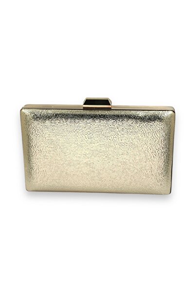 Wedding Fashion Geantă de rochie de seară cu curea metalică de culoare aurie - bal de absolvire