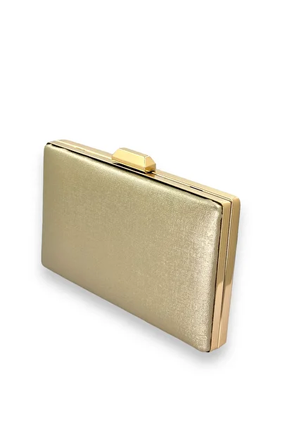 Wedding Fashion Anti-Scratch Matte Leather Metal Case Evening Dress Bag Prom Graduation Homecoming Bag