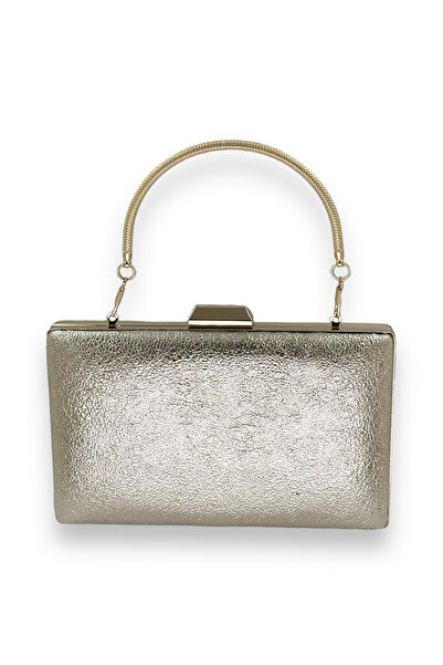 Generic Brand 2026 Trend Stylish Metal Strappy Evening Dress Bag Crystal Patt...