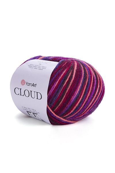 Yarnart Πλεκτό νήμα Cloud Marbled Hand - Marbled 5305