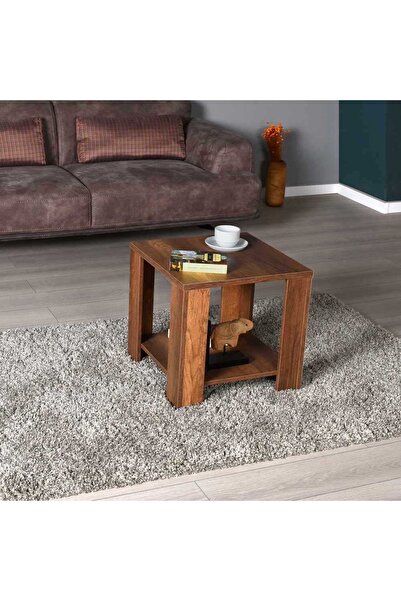 Adore Mobilya Adore New Line Köşe Sehpa -oslo Ceviz