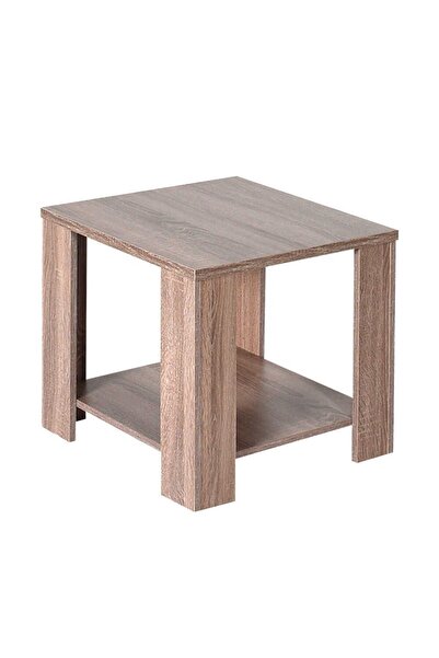 Adore Mobilya New Line Köşe Sehpa - Latte 50x48x50 Cm (gxyxd)