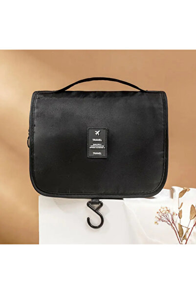 SYNOPE Широка багатосекційна функціональна складана косметичка для подорожей ...