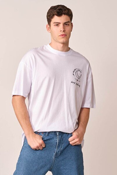 CC STORE T-shirt Vincent Van Gogh με στάμπα Oversize