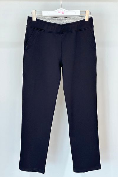 REMSA Pantalon Look Women's Sweatpants 493 Navy Blue