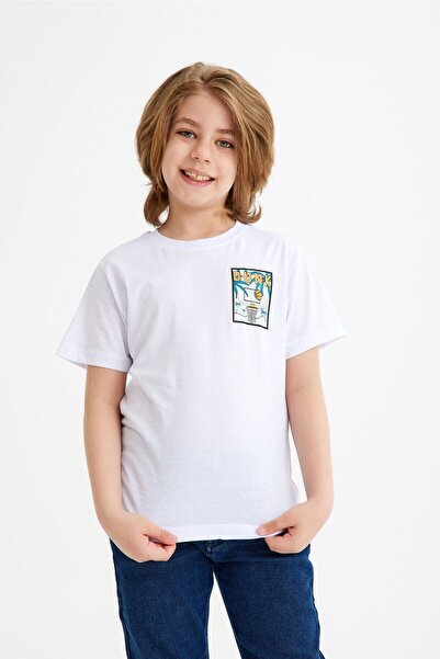 CC STORE Tricou cu imprimeu Dunk pentru copii pentru varsta 5-15 ani