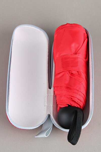 Marlux Mini Süper Çantalı Fermuarlı Kılıflı Rüzgar Koruma 8 Fiber Telli Şemsi...