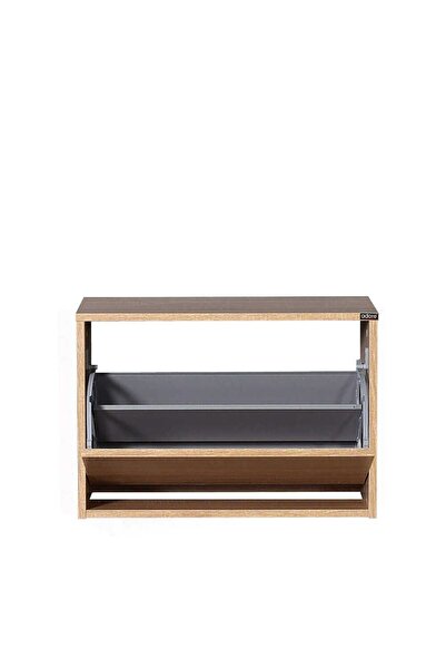 Adore Mobilya Step Oturaklı Ayakkabılık-sonoma 60x42x30 Cm (GXYXD)