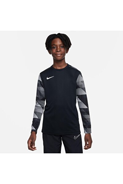 Nike Park Iv Kids Black Round Neck Goalkeeper Jersey