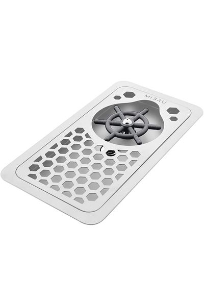 MIBRU Coffee rinser SS mini silver 33x18cm MRM-01