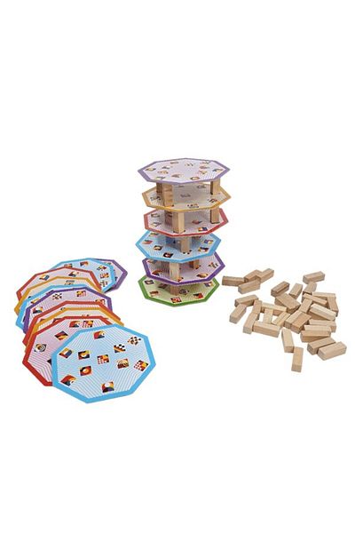 ZEKÜP Balance Tower Balance Parent Child Interaction Game Educational Toy Box Game