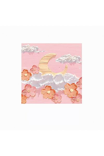 GUGUK Pink Scenic Themed Colorful Note Set (Ggk-Mc054)