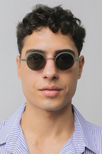 Bilge Karga Bjorn Anthracite Red Black Men's Sunglasses