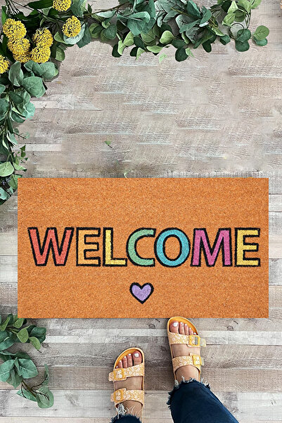 KARMAT Colorful Decorative Welcome Mat - Interior and Exterior Door Front