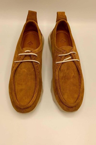 Ametist Monica Taba Süet Bağcıklı Loafer